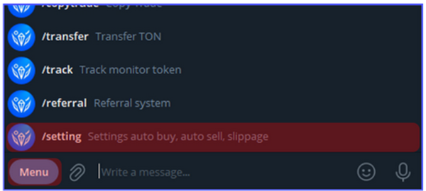 Auto Buy with TONTradingBot